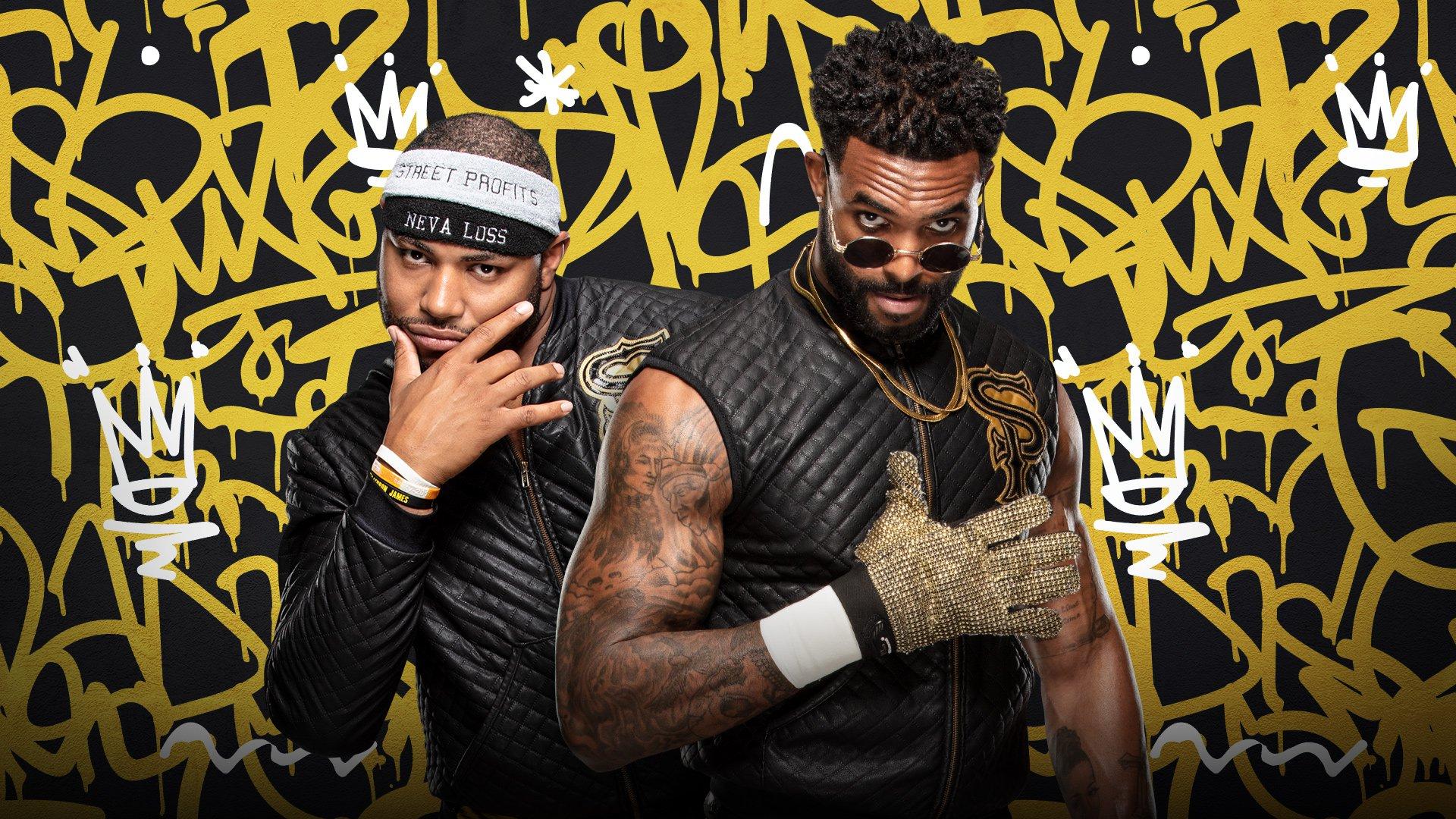 The Street Profits first NXT Tag Team Title studio shoot photos  WWE