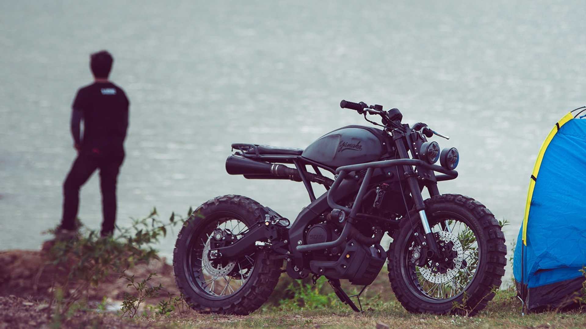 This Custom XSR155 Is Ready For The Hipster Apocalypse