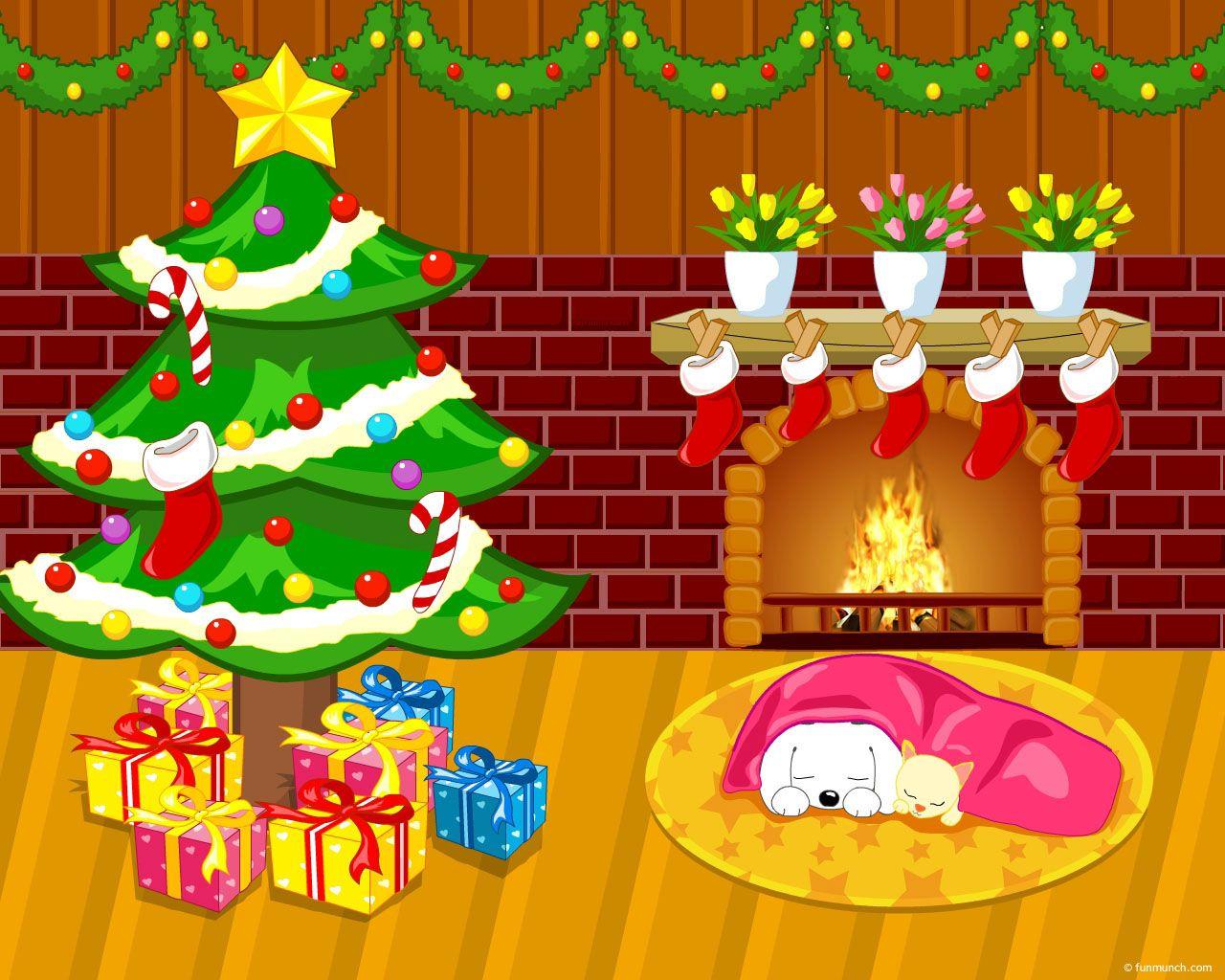 christmas tree cartoon wallpaper. Christmas coloring pages