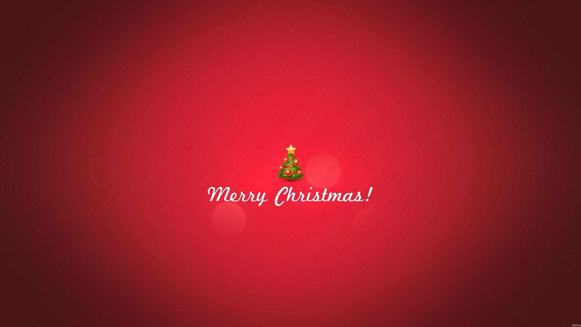 Minimalist Christmas Wallpaper for Desktop and iPhone