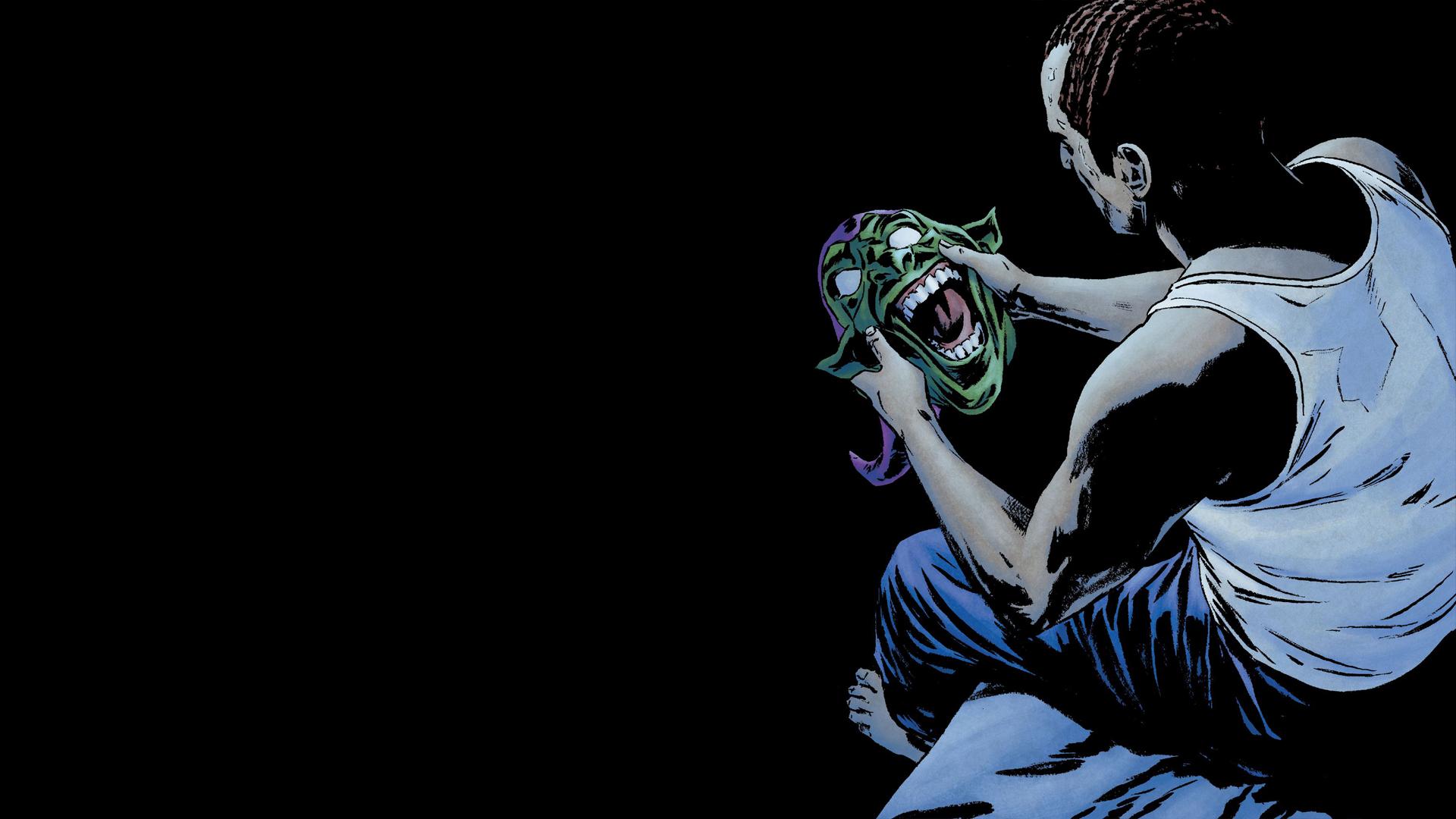 Spider Man Hobgoblin Mask Black HD Wallpaper Goblin