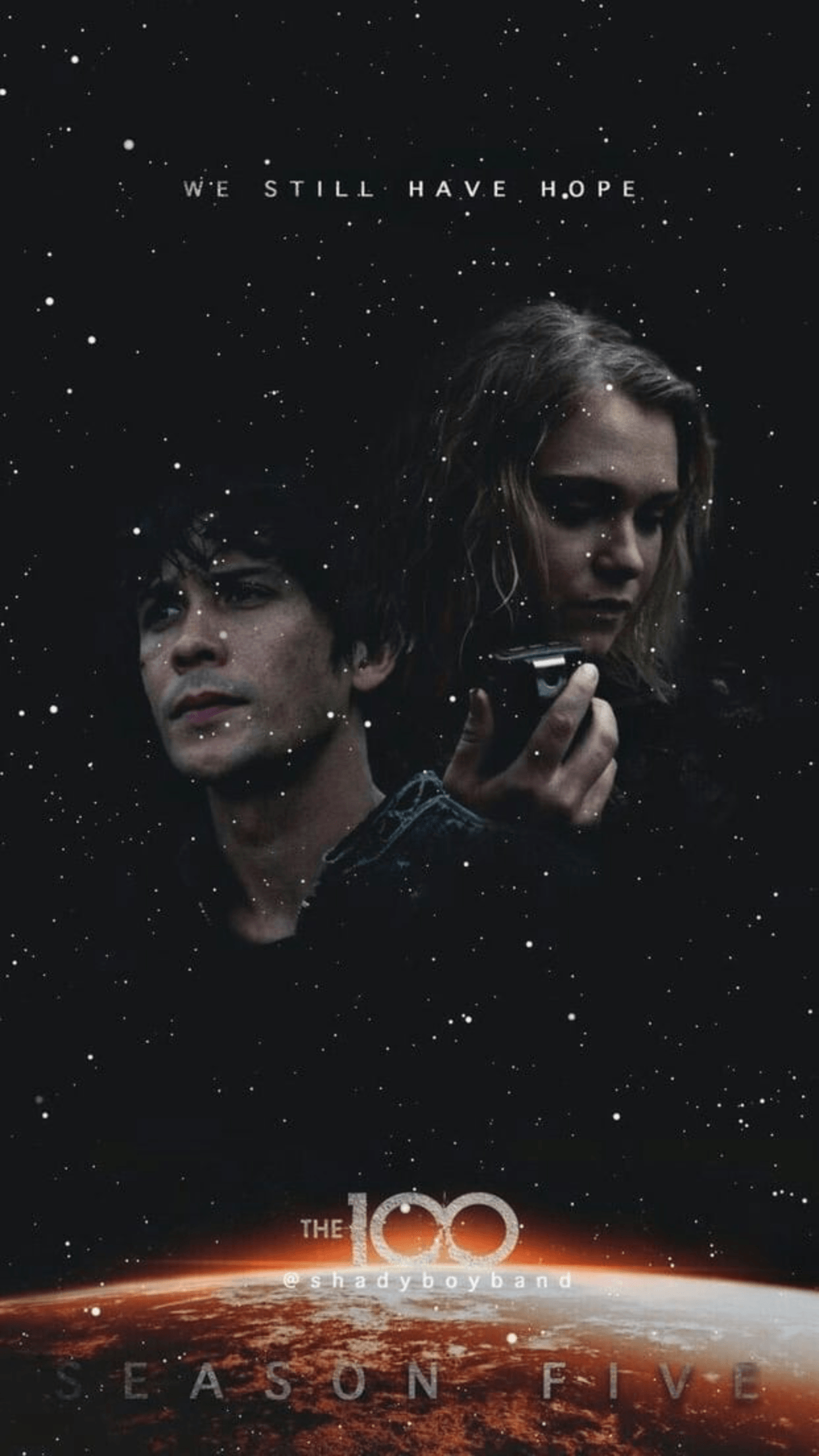 Bellarke shippers still have hope. The 100 poster, The 100 show