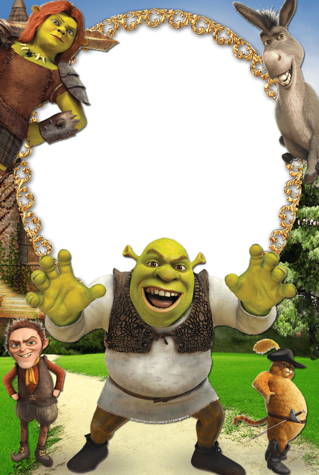 Shrek Frames Wallpaper High Quality