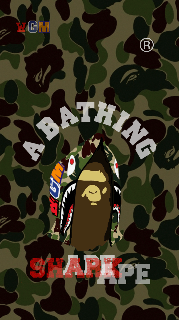 BAPE Mask Wallpaper