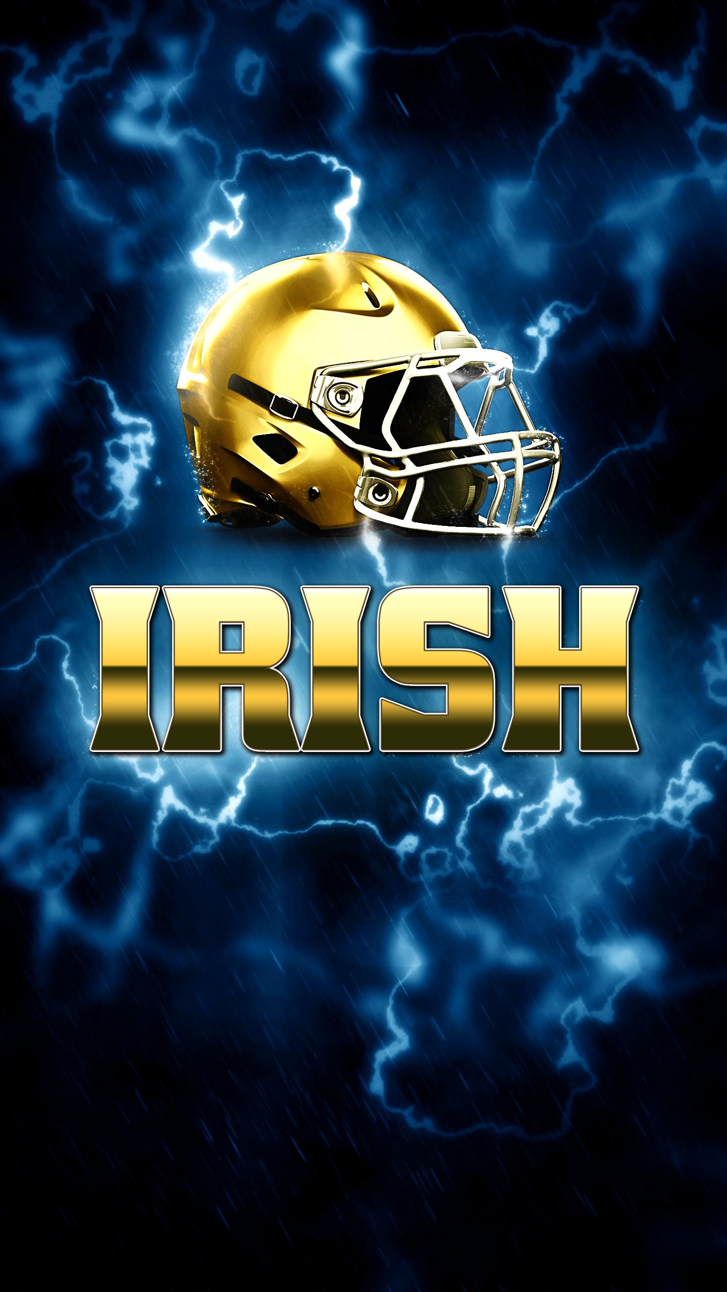 Notre Dame Football iPhone Wallpaper