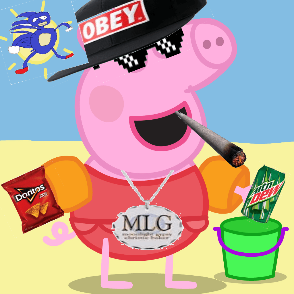 Peppa Pig Milk Meme