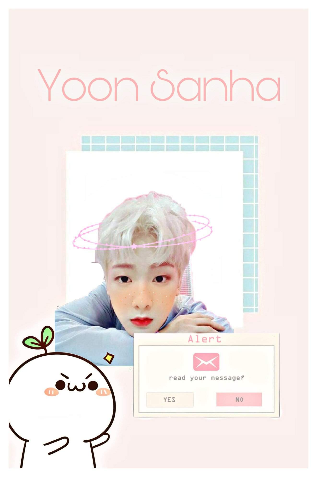Yoon sanha, jinjin and rocky soft wallpaper edits