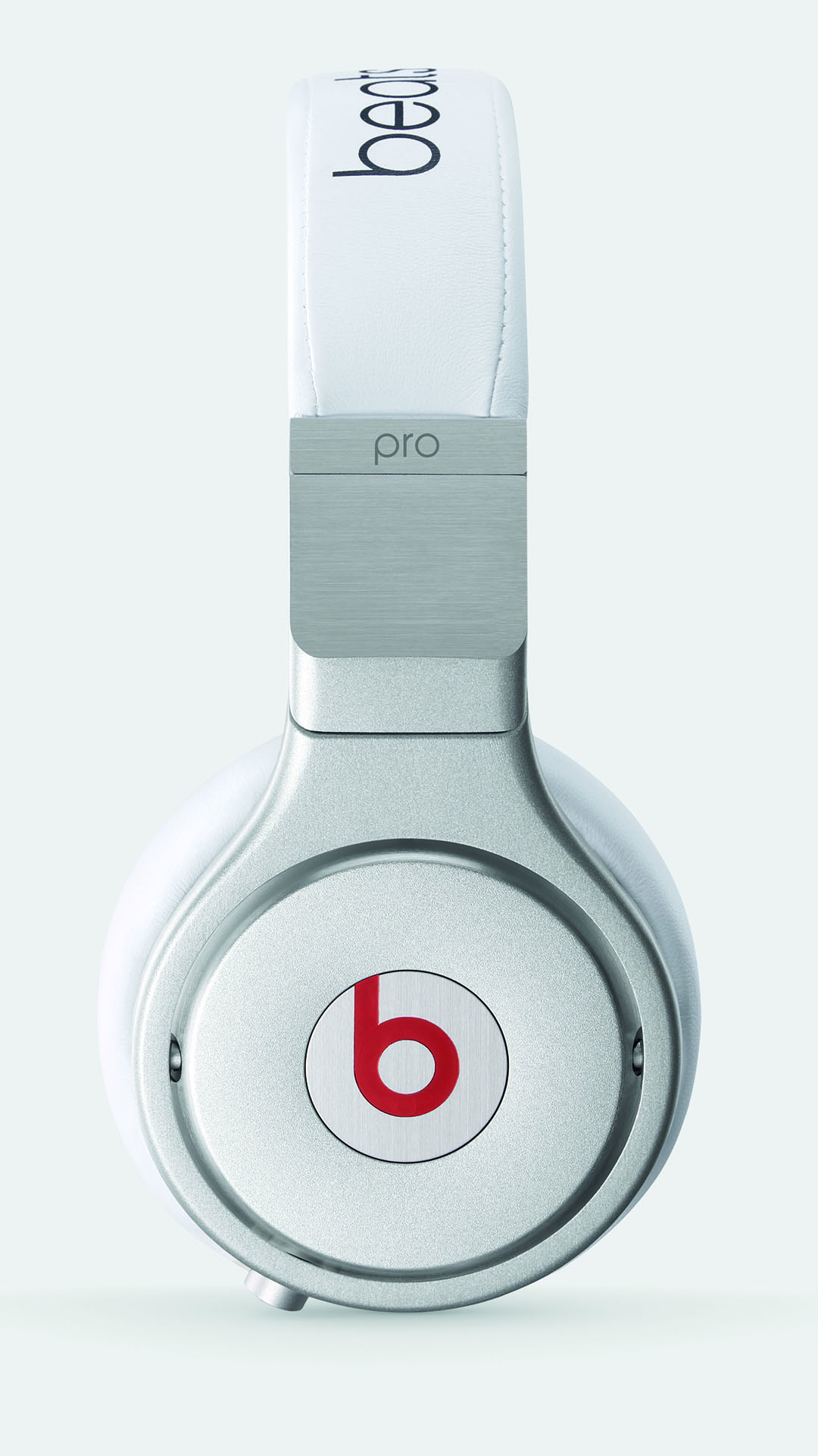Beats Pro Audio White Headphones Android Wallpaper free download