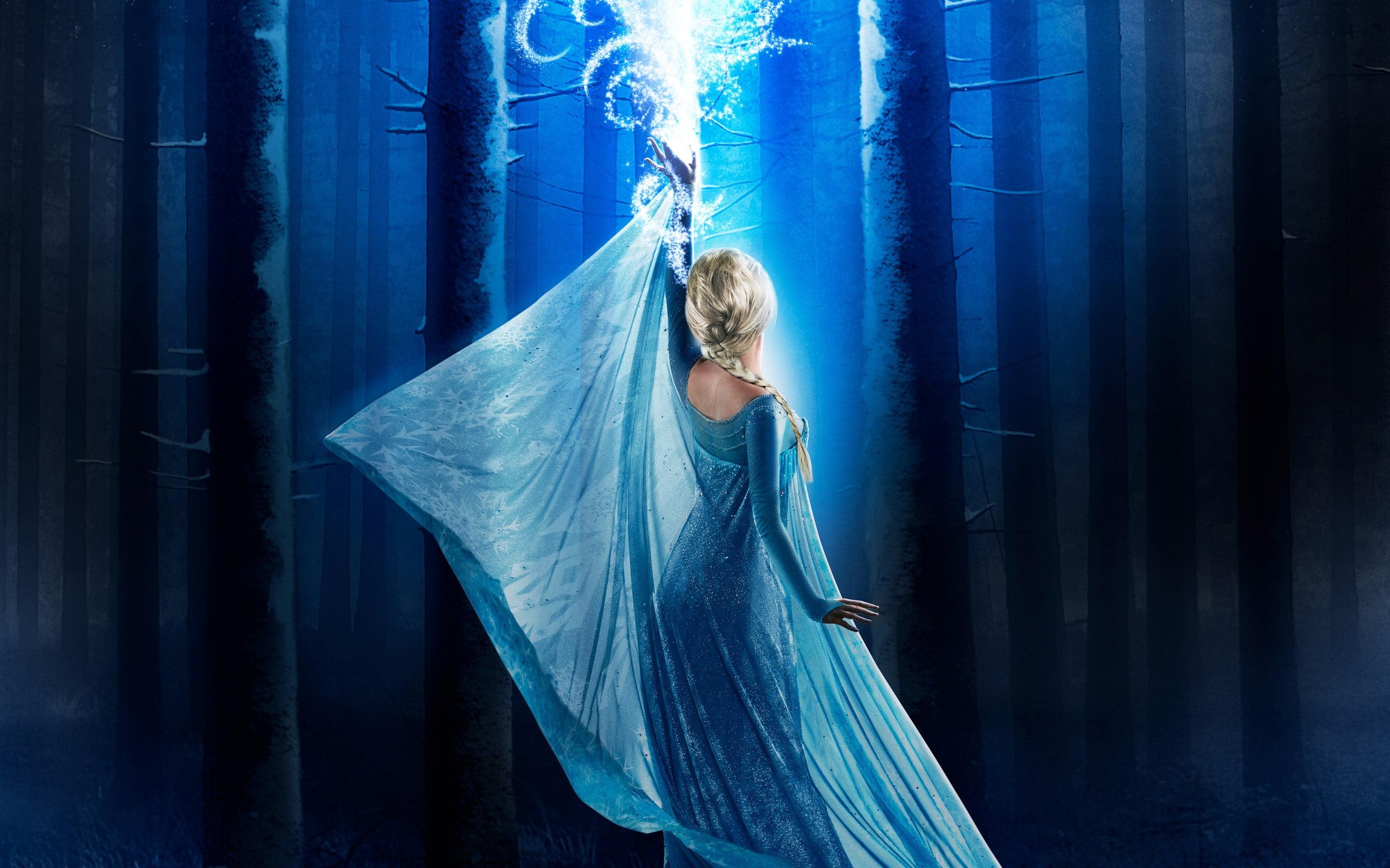 Disney Frozen Elsa digital wallpaper, Princess Elsa, Once