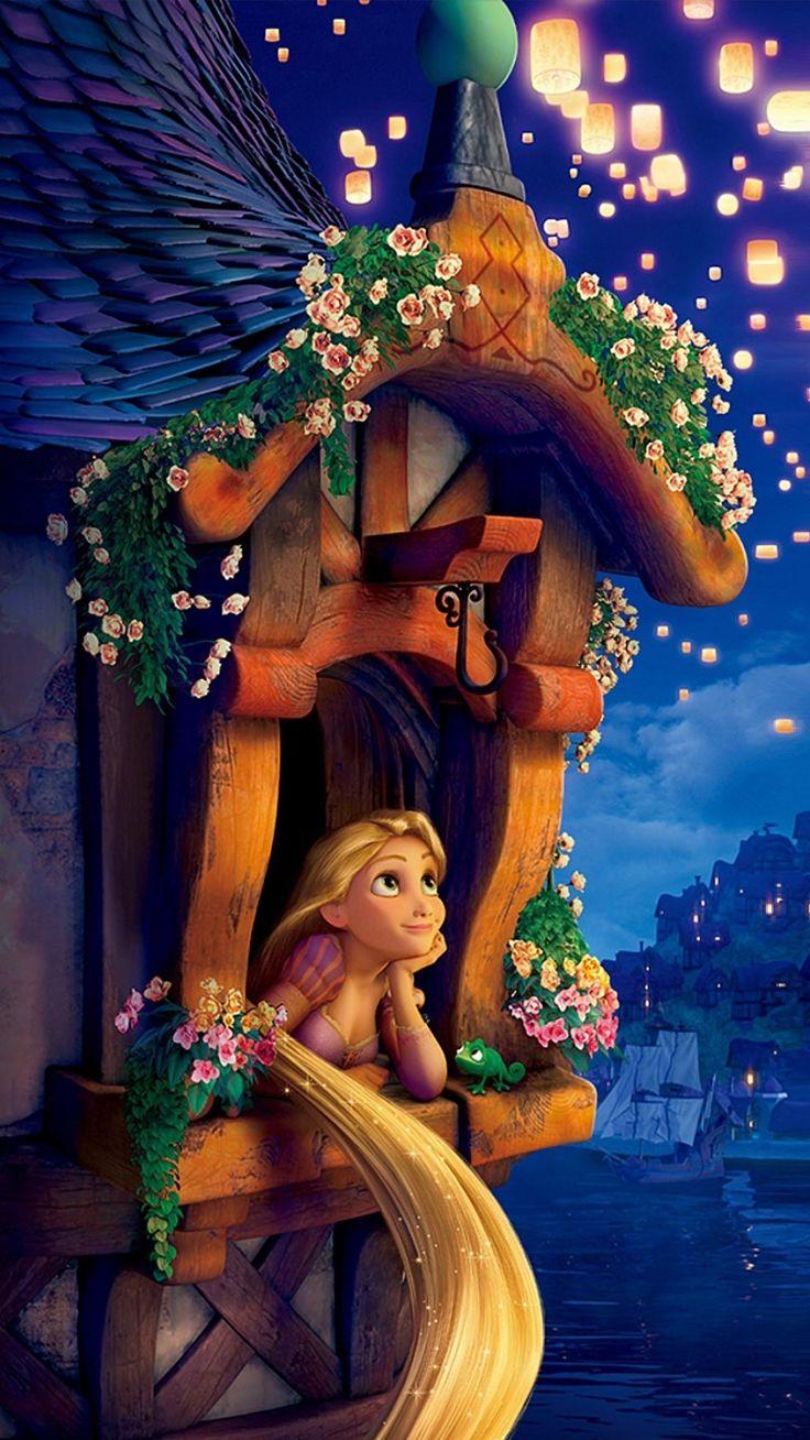 Rapunzel Find more Disney wallpaper for your #iPhone + #Android. Tangled wallpaper, Disney wallpaper, Disney rapunzel