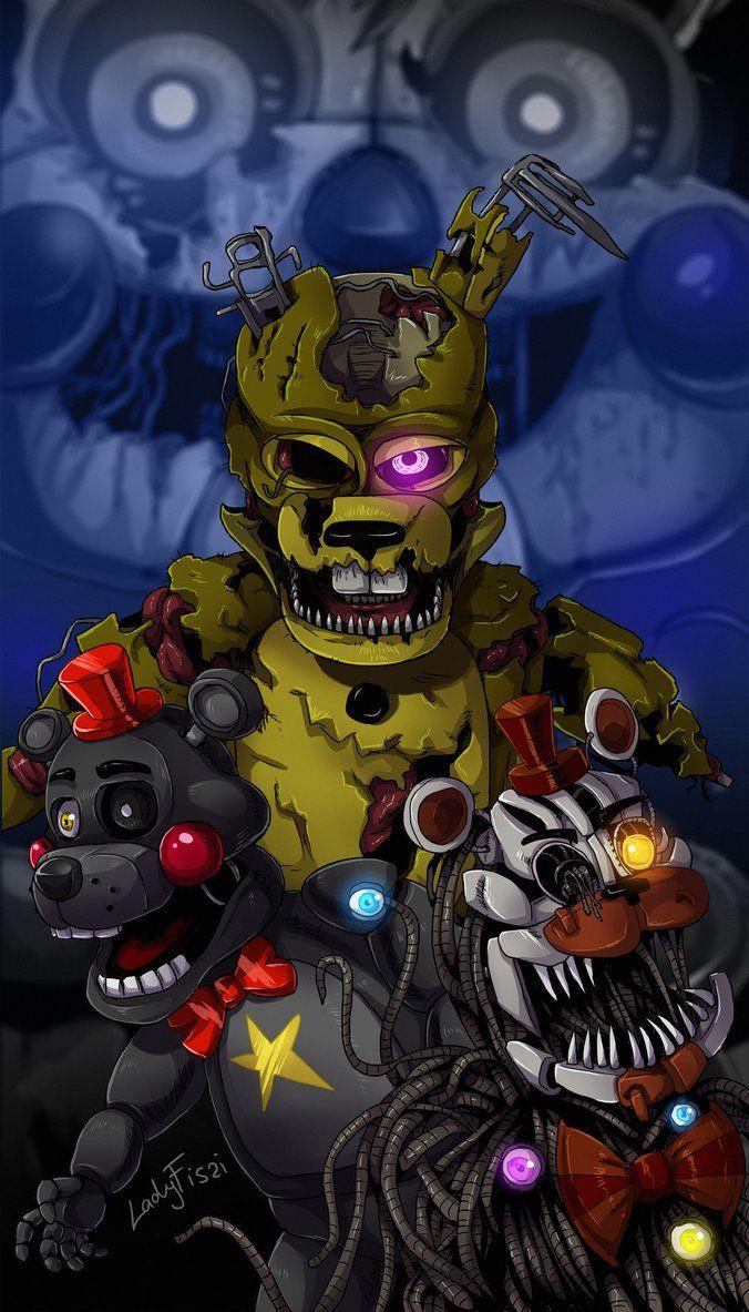 Five Nights At Freddy's Scrap Wallpapers Wallpaper Cave