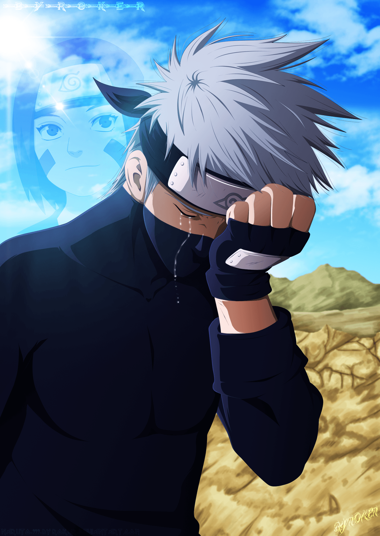 Kakashi Obito Rin Wallpaper