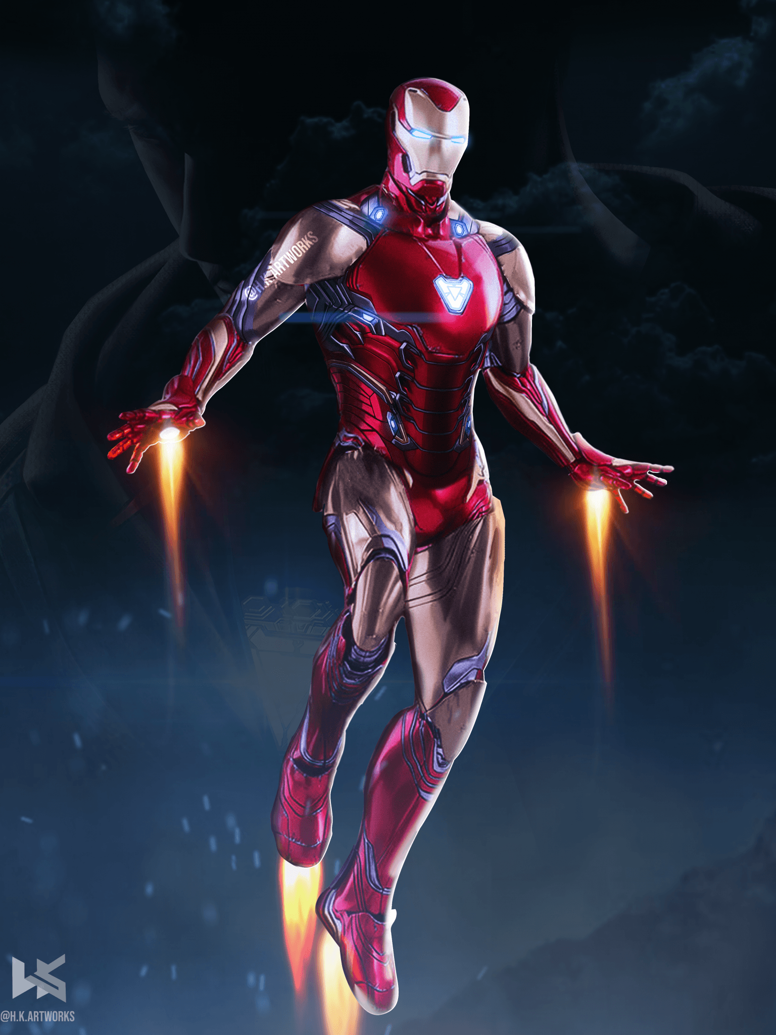 Free download Iron man Mark 85 art By hkartworks Marvel Iron