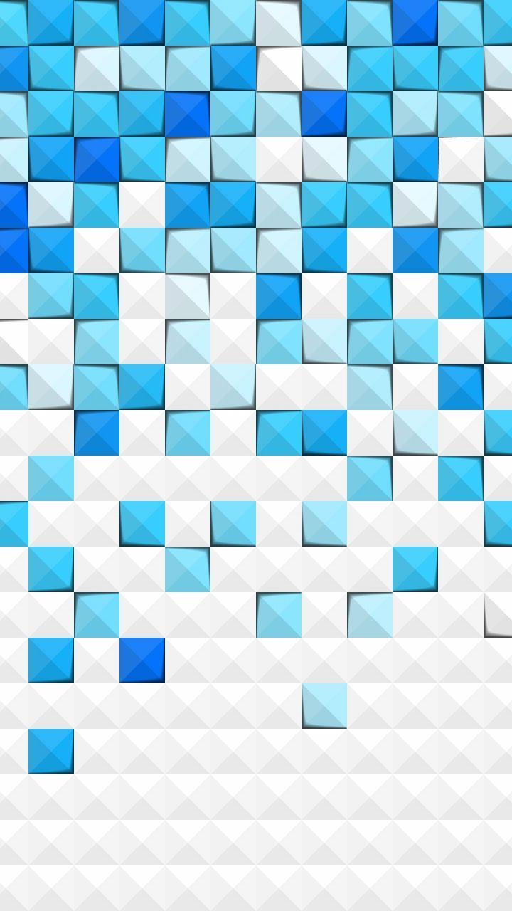 Texture, blue, white, squares, abstract, 720x1280 wallpaper. Qhd wallpaper, Abstract, Blue and white wallpaper
