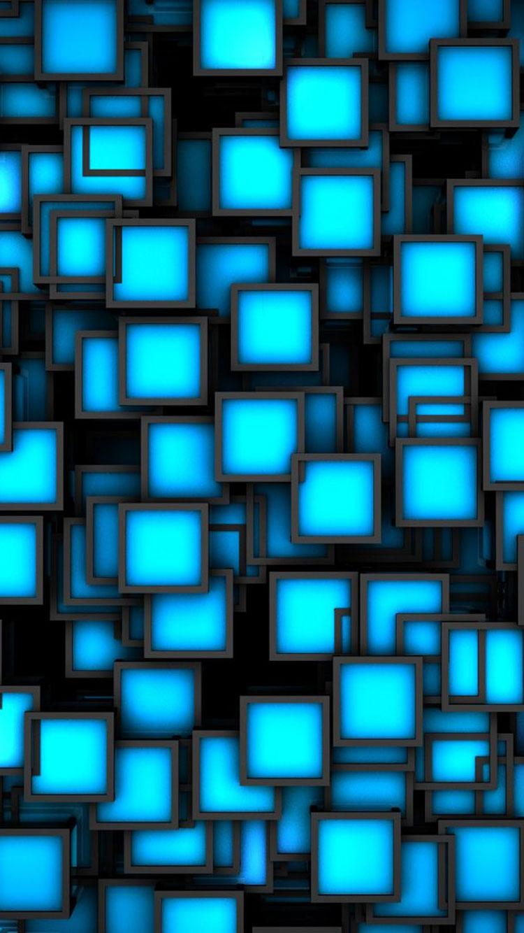 Squares Geometry Desktop Wallpaper