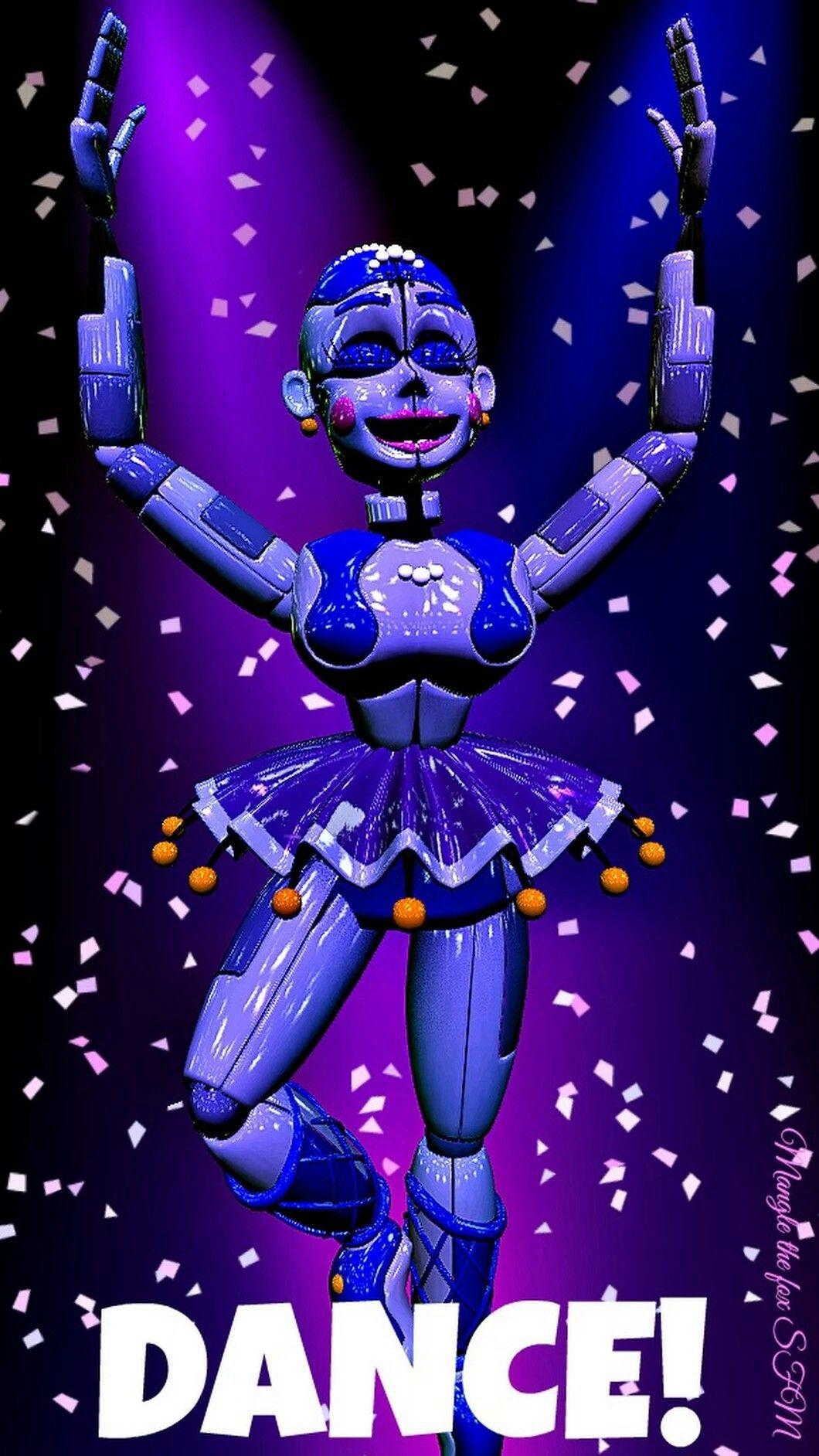 Fnaf Wallpaper Pc Ballora Foxy Five Nights At Freddy S Sister Location