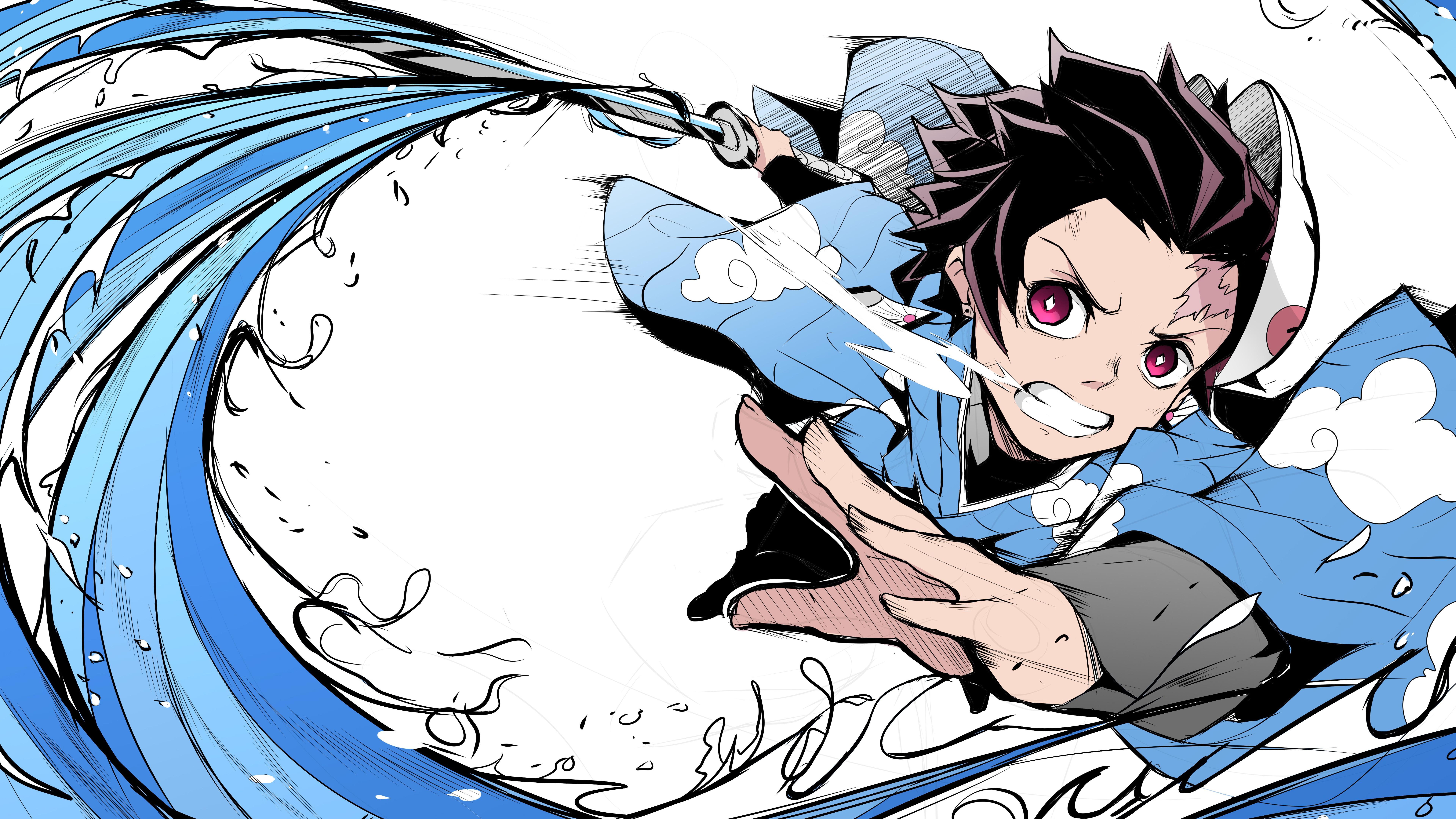 Tanjirou Kamado Kimetsu No Yaiba 8K Wallpaper