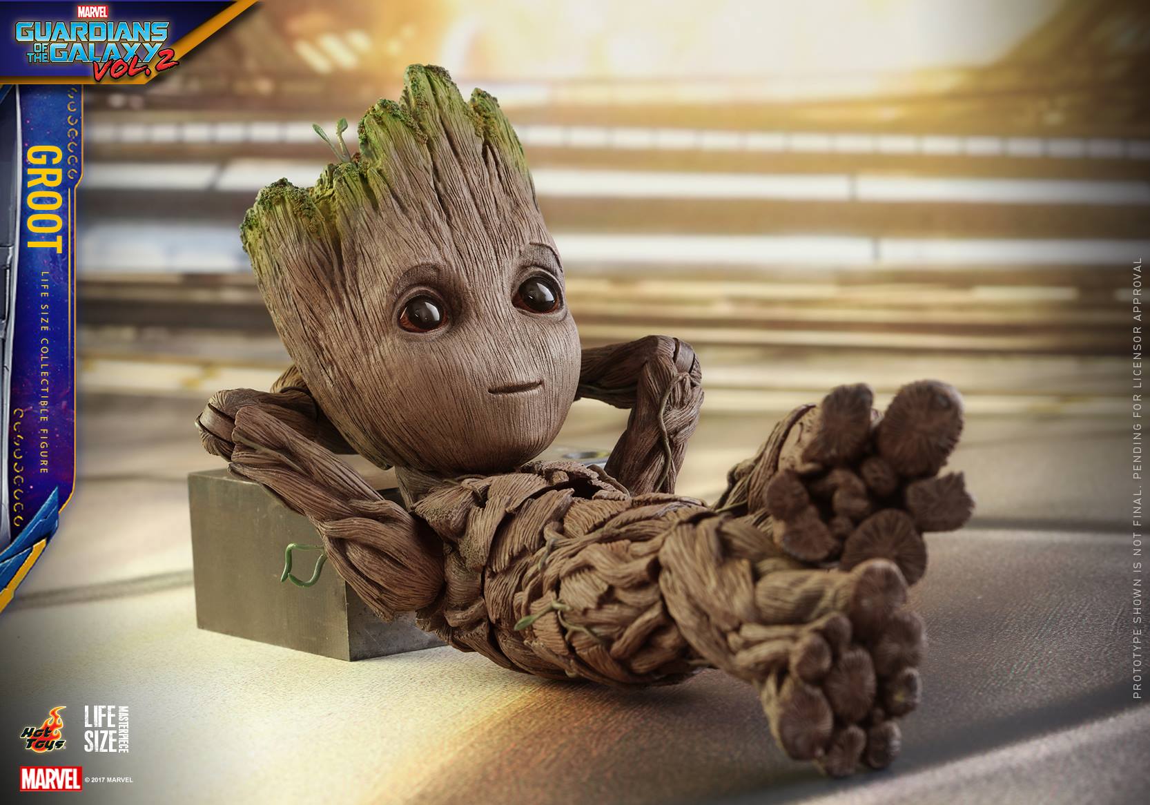 Hot Toys Reveals Their Life Size Baby Groot Action Figure