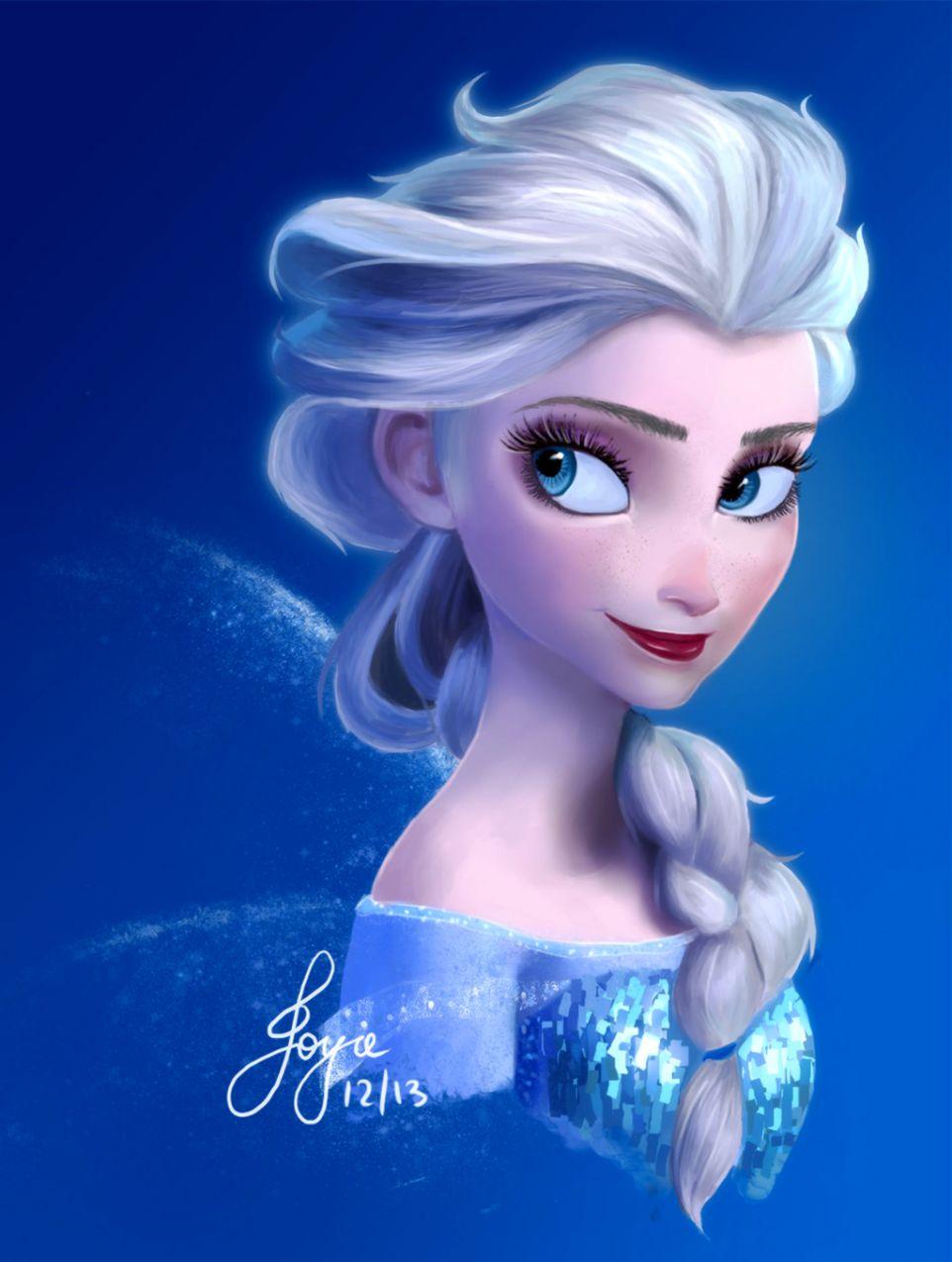 Elsa Ice Queen Frozen Wallpaper