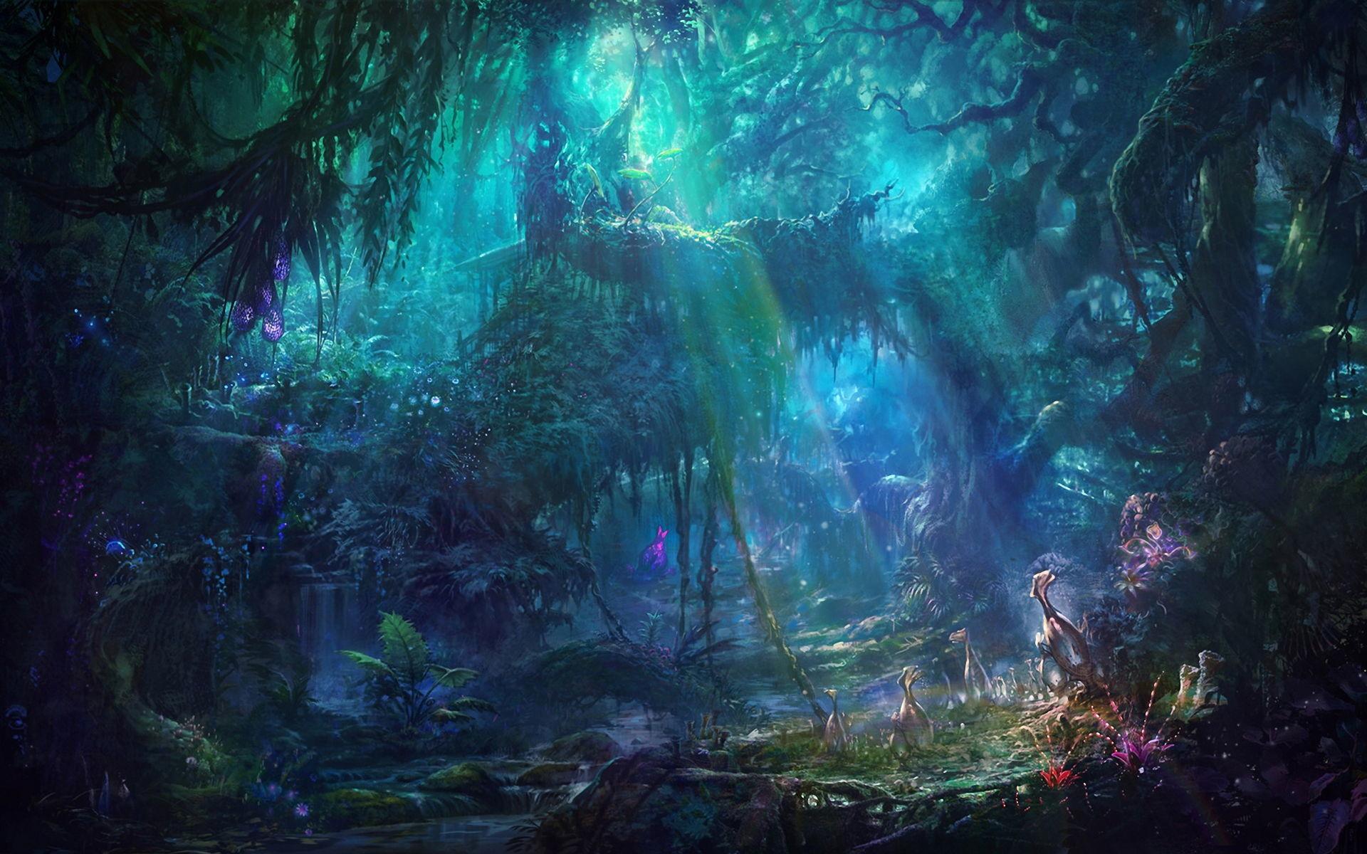Enchanted Forest Background
