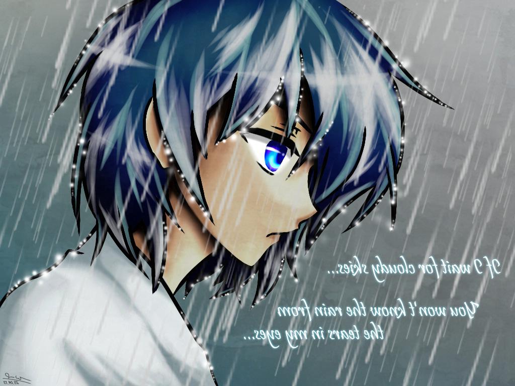 Cartoon Anime Boy Cry Wallpapers Wallpaper Cave