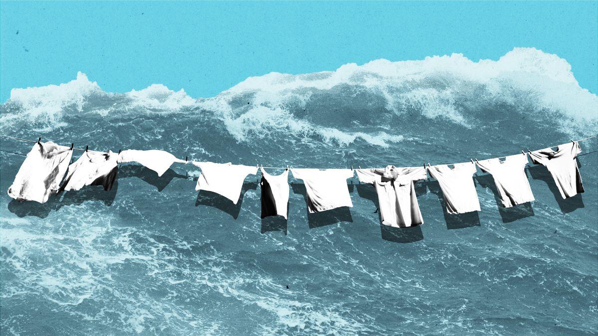 Ocean plastic pollution: why our clothes are part