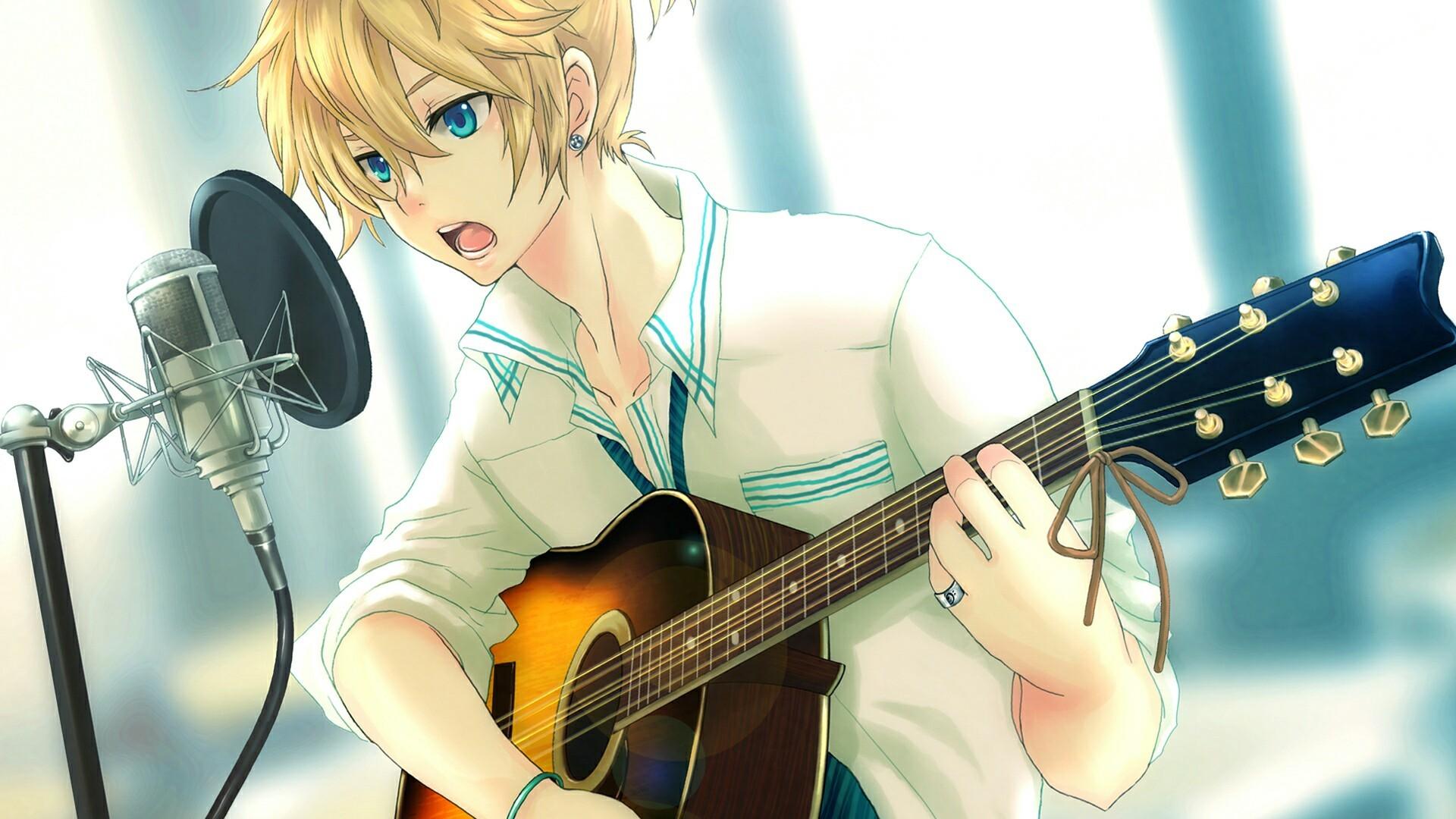 Guitarist Wallpaper Anime