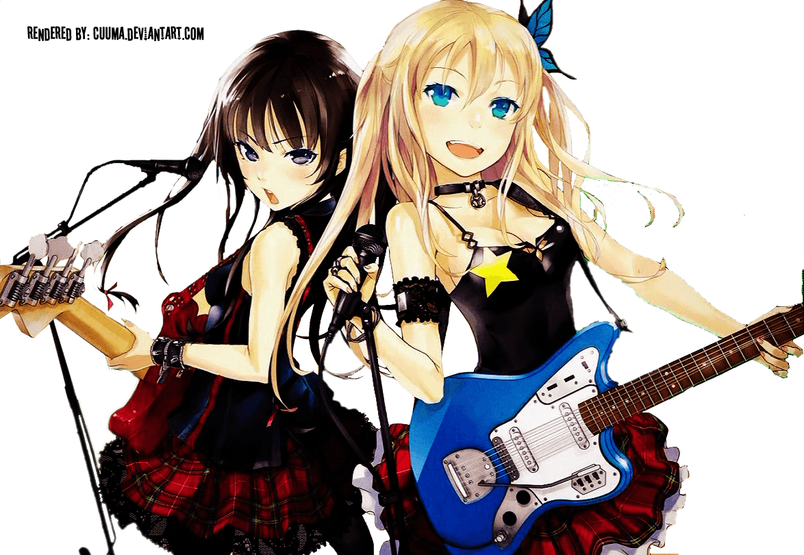 Anime Girl Guitar