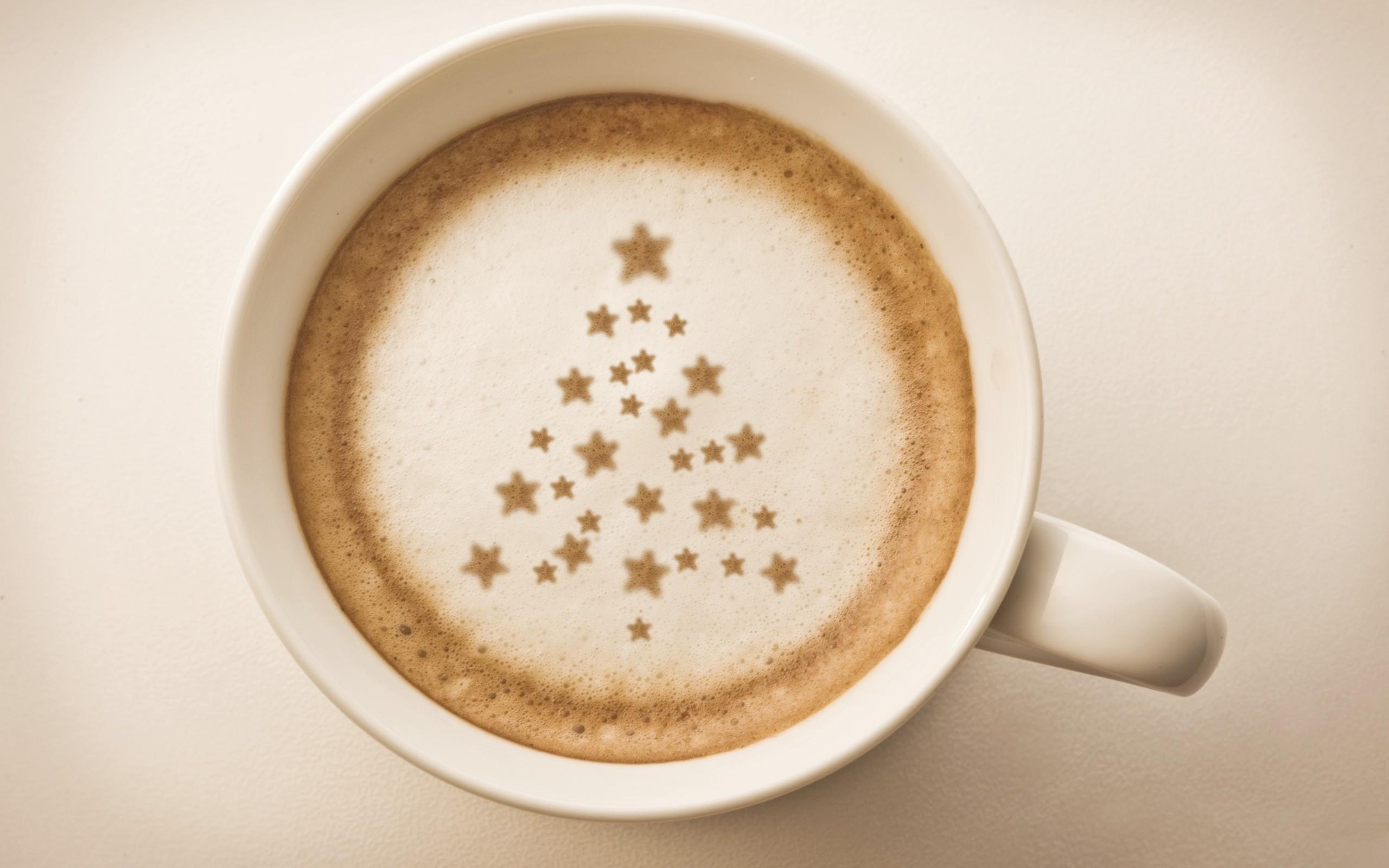 Christmas Tree Cappuccino Wallpapers Wallpaper Cave