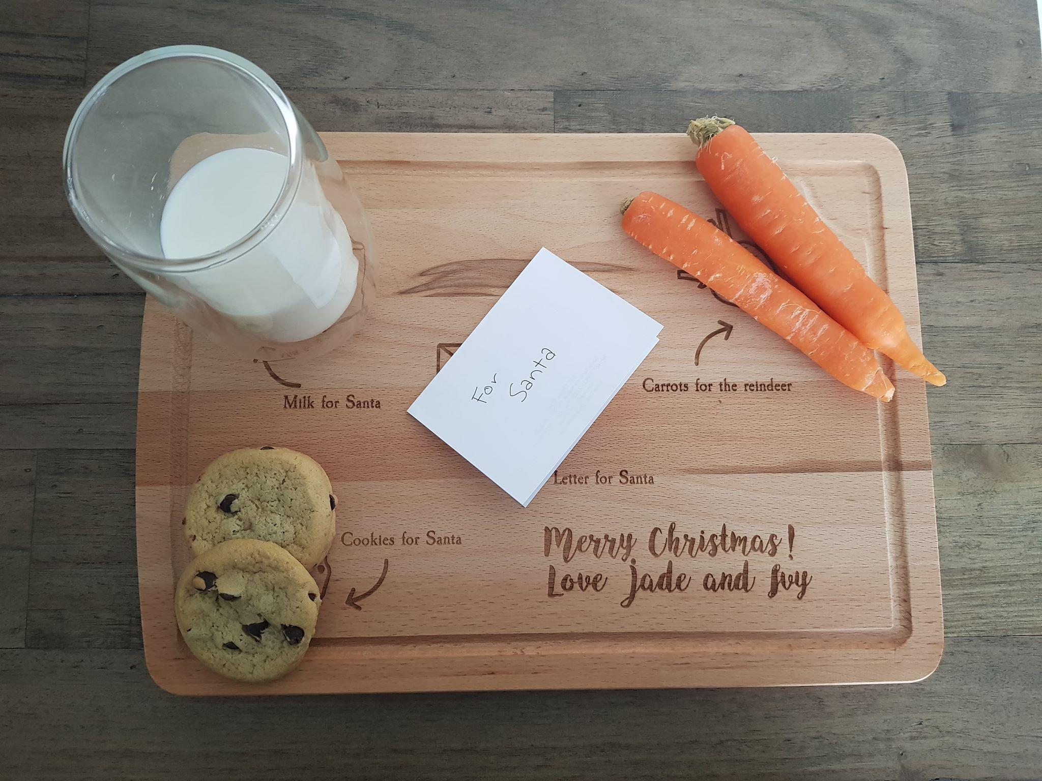 Personalised Santa Treats Board