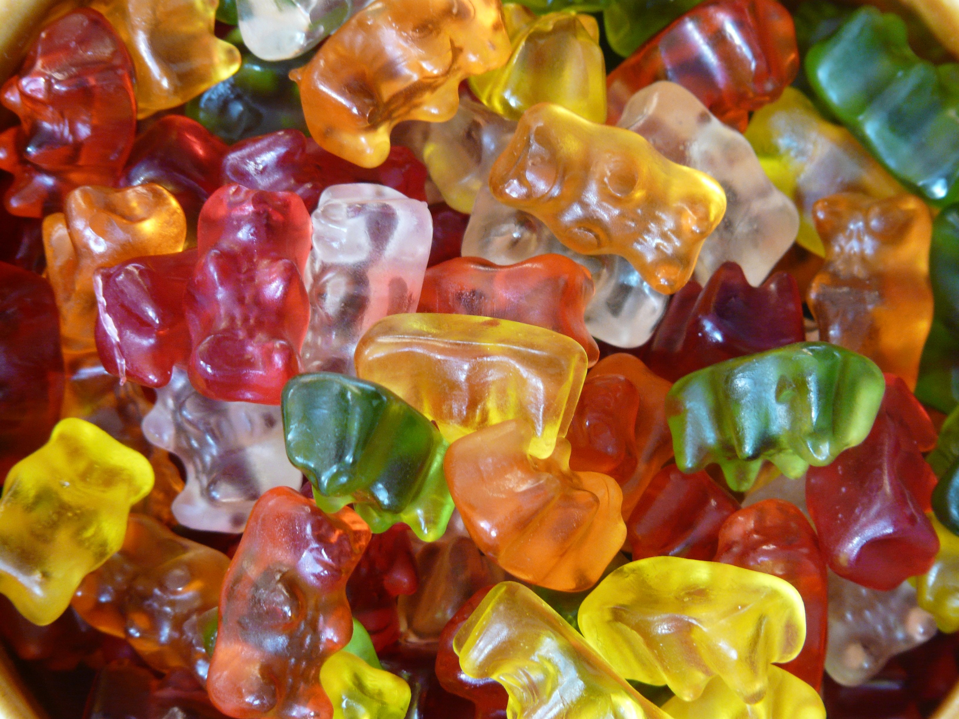 Assorted Color Gummy Bears · Free