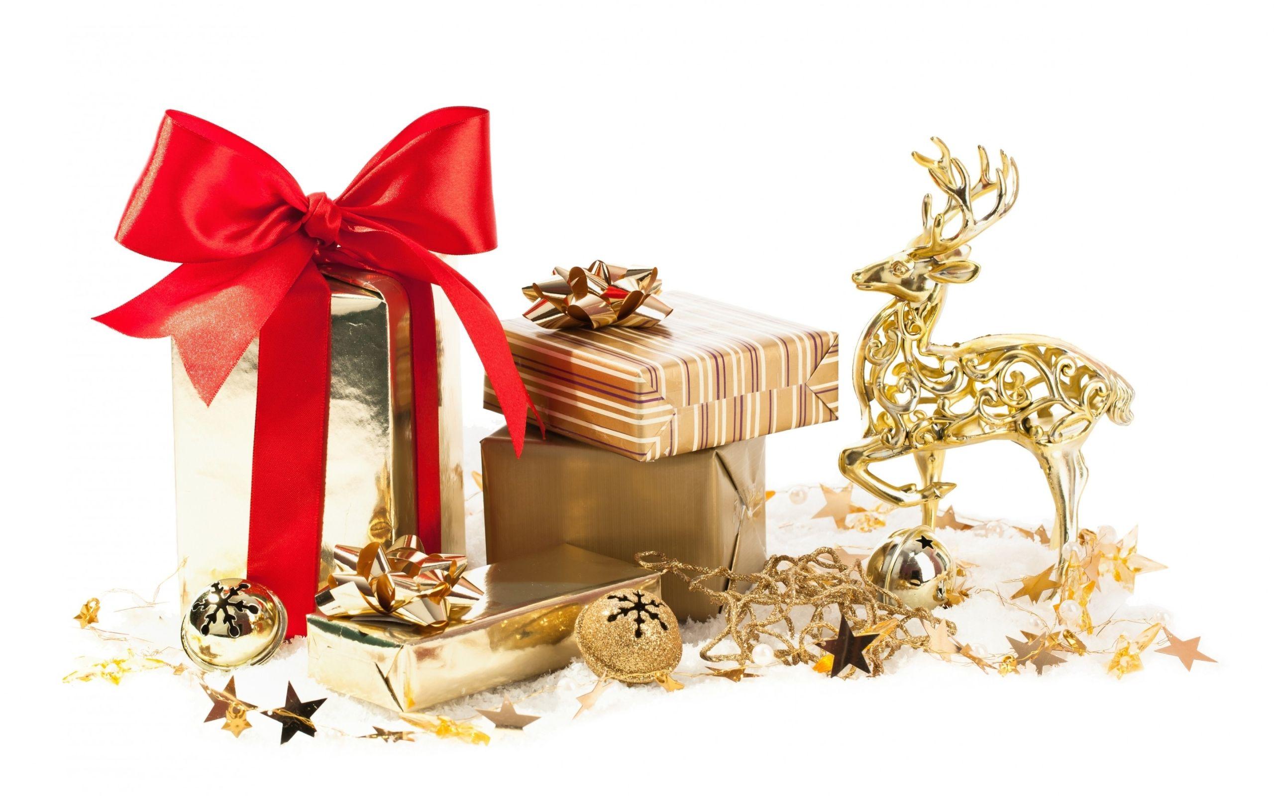 Gold christmas ornaments. Gold
