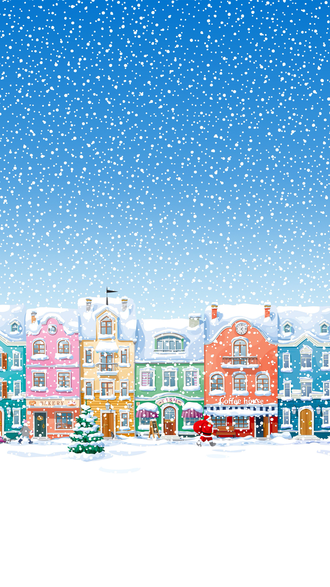 Rich Christmas Gifts iPhone 8 Wallpaper Free Download