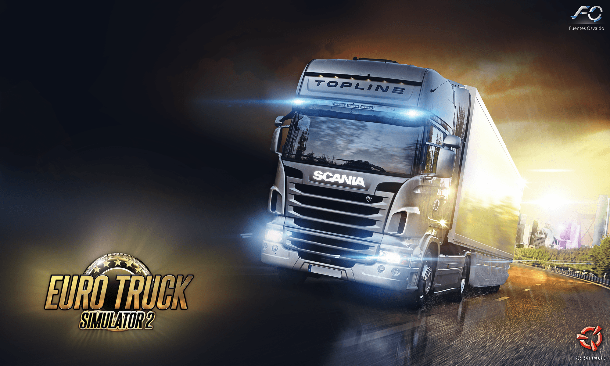 Euro Truck Simulator 2 Wallpaper. Neuro