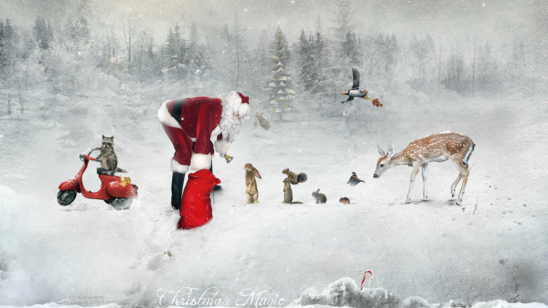 Christmas Magic HD Wallpaper. Background Imagex1080