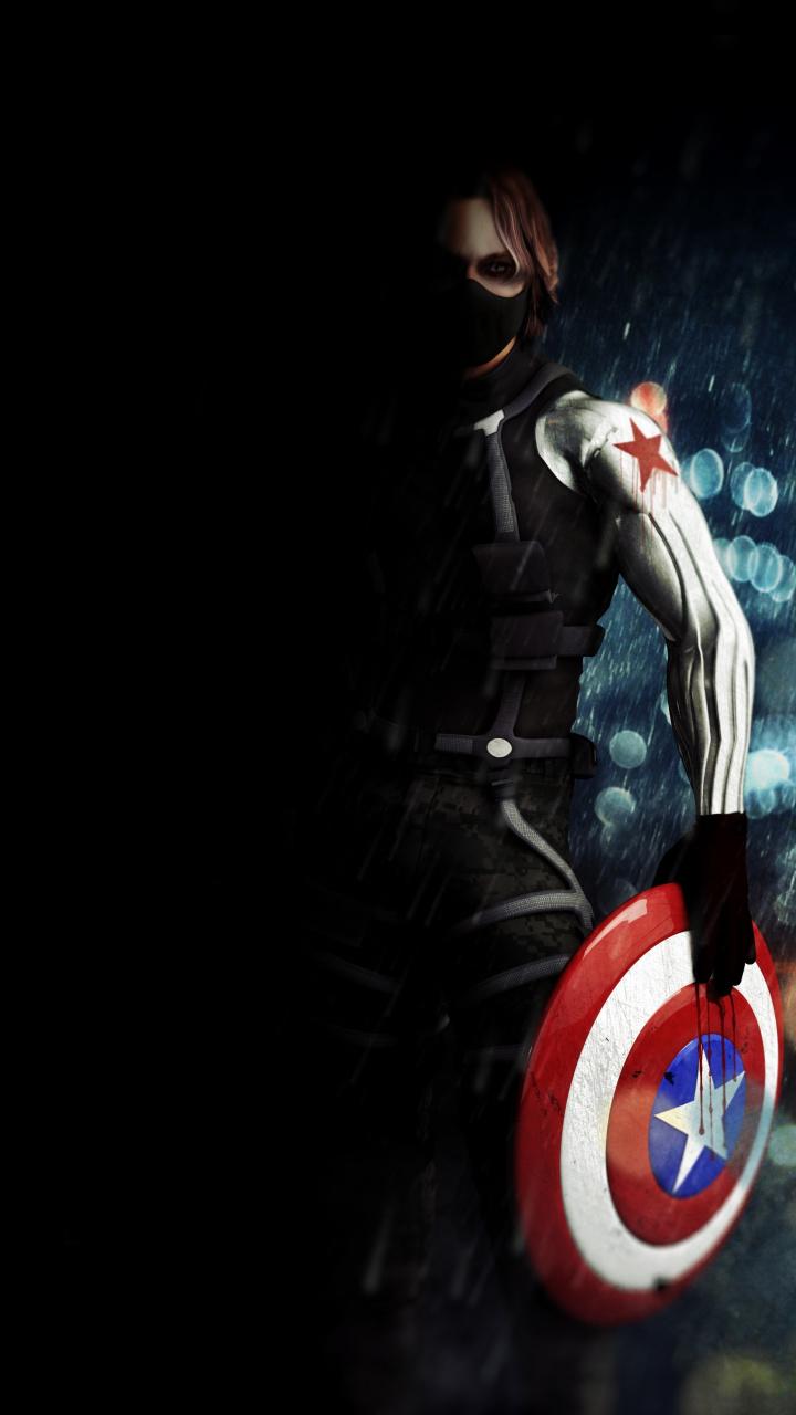 iPhone 6 Winter Soldier Free Wallpaper & Background