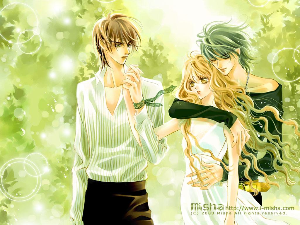 Anime Couple Sad Triangle Love Story Wallpapers - Wallpaper Cave