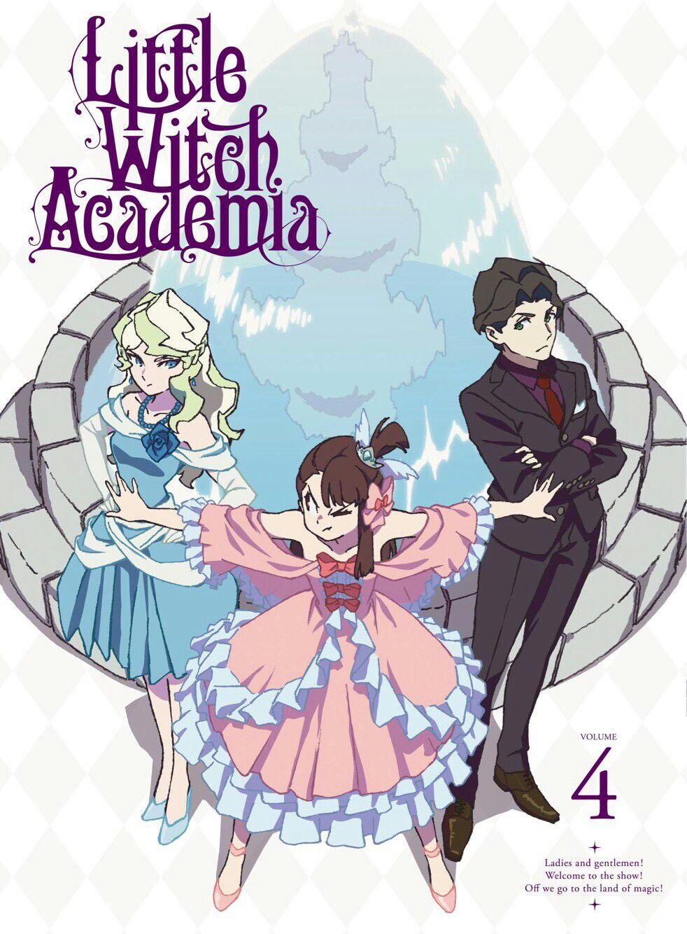 little witch academia, more like the love triangle between