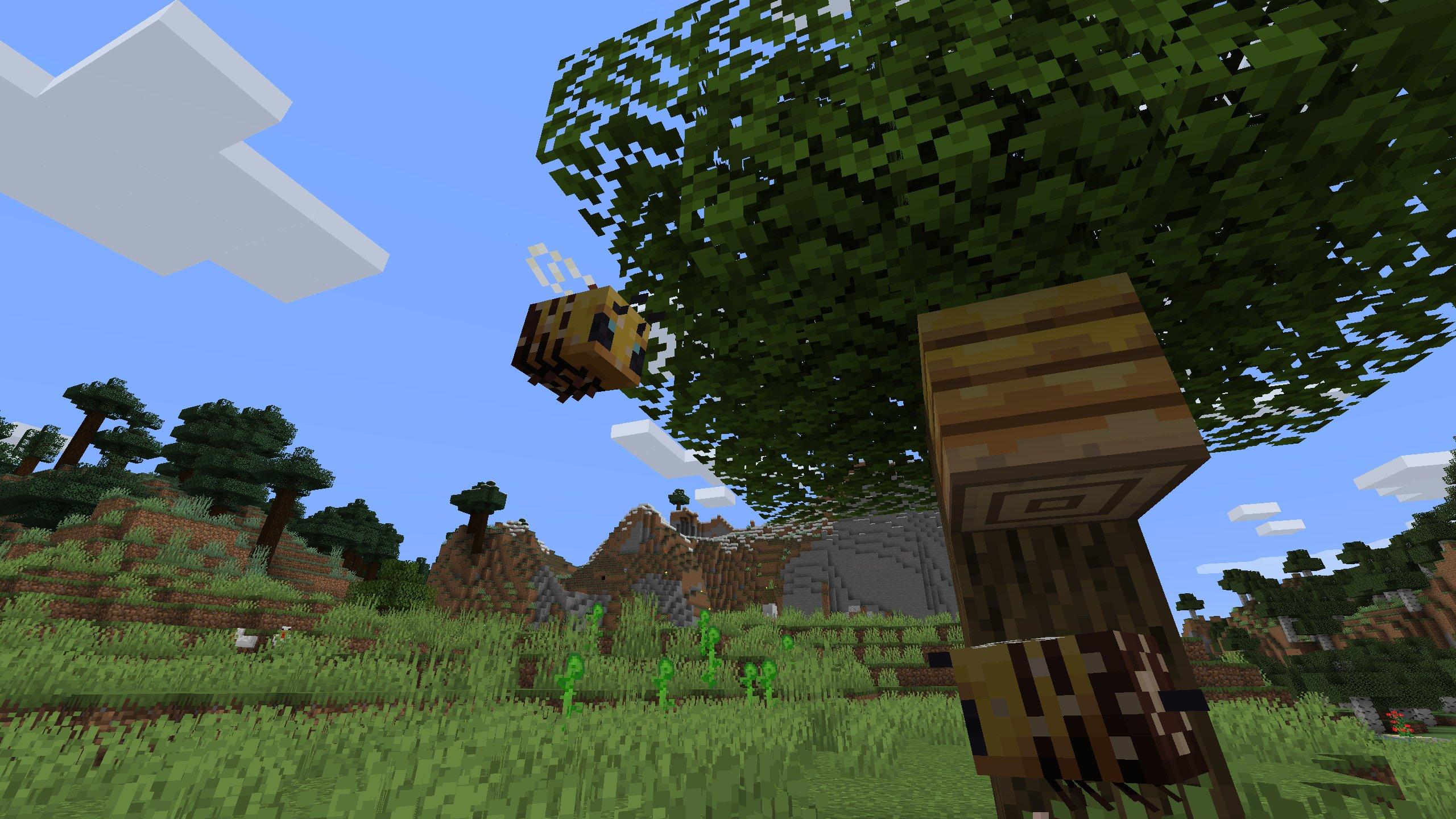 Minecraft just added bees. Rock Paper Shotgun