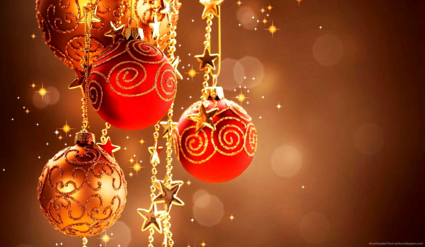 Christmas Ornaments Wallpaper HD. One plus Wallpaper