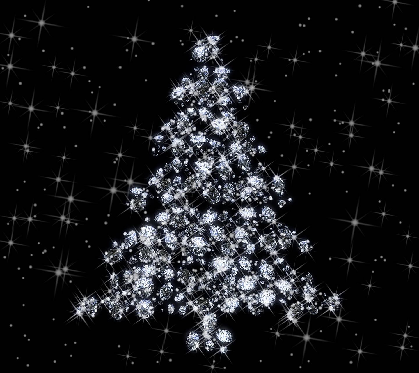 Diamond Christmas Decorations Wallpapers - Wallpaper Cave