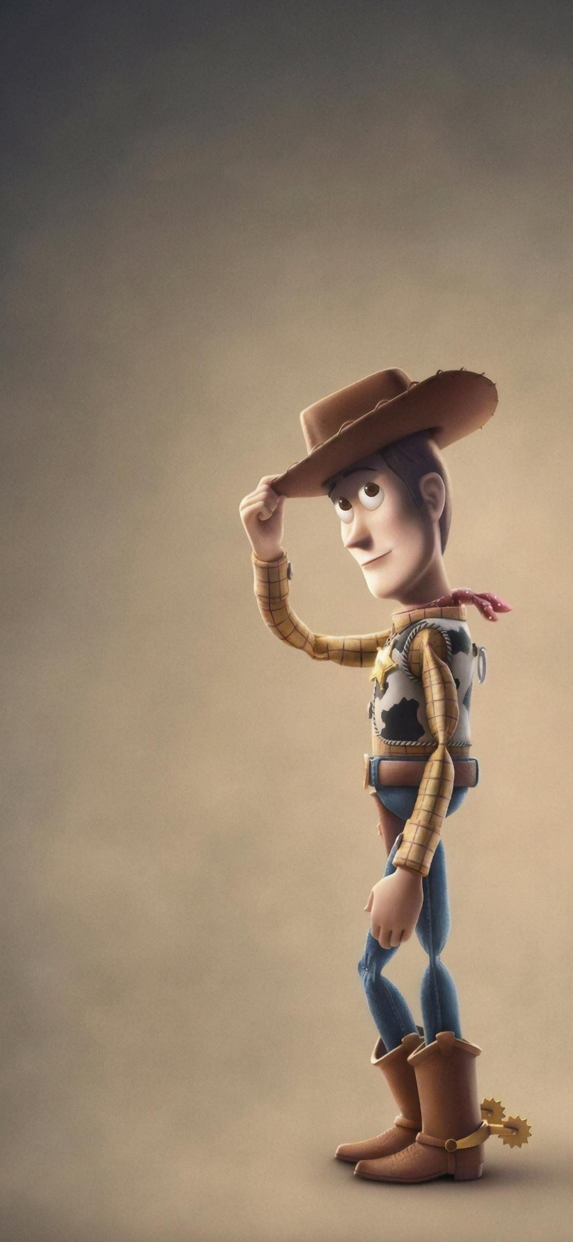 Download 1125x2436 wallpaper toy story woody, animation