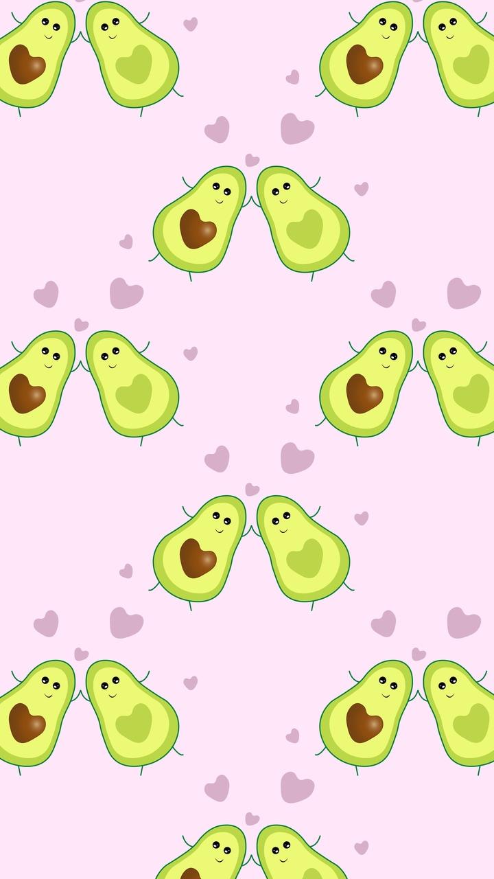Cute avocados