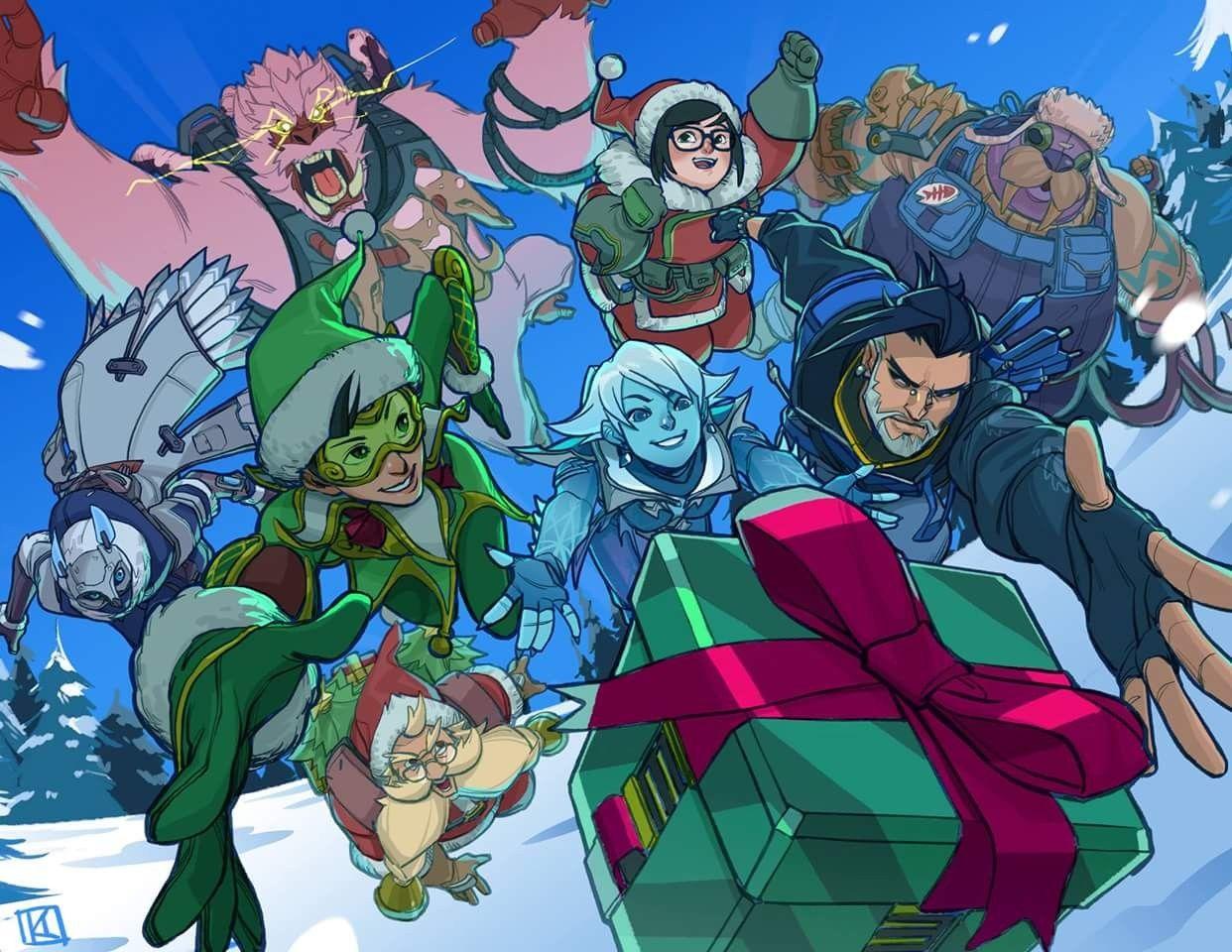 Overwatch Christmas Wallpapers Wallpaper Cave Overwatch Christmas Wallpapers Wallpaper Cave