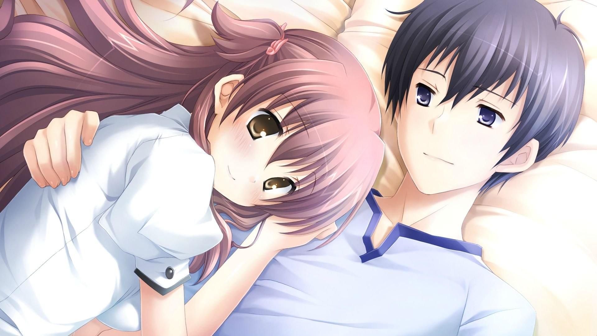 Boy And Girl Anime Love HD Wallpapers - Wallpaper Cave