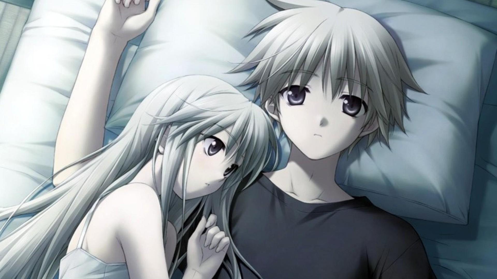 Anime Girl And Boy Bed Wallpapers - Wallpaper Cave