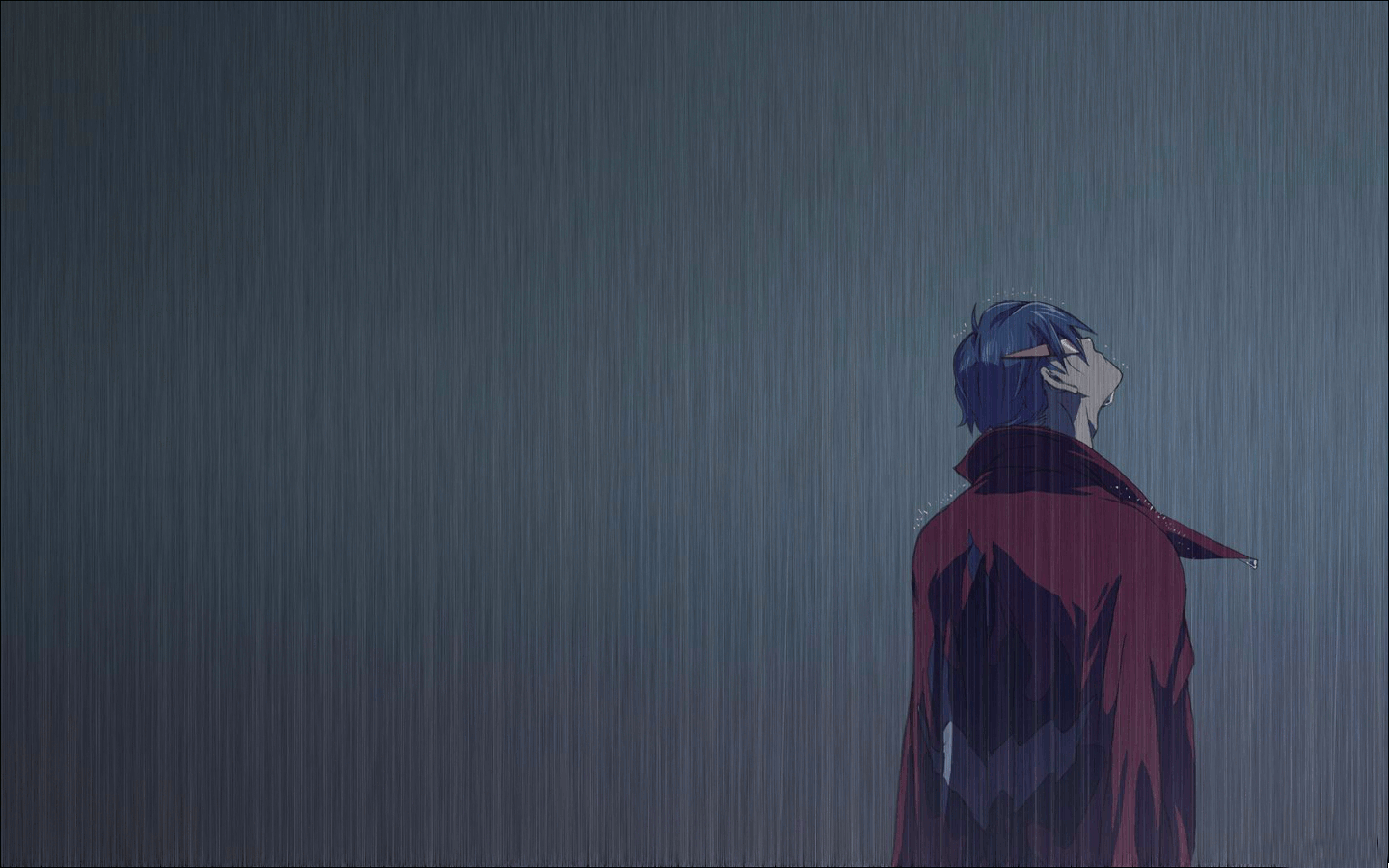 HD wallpaper: Boy, Anime, Lonely, one person, clothing, copy space, young  adult