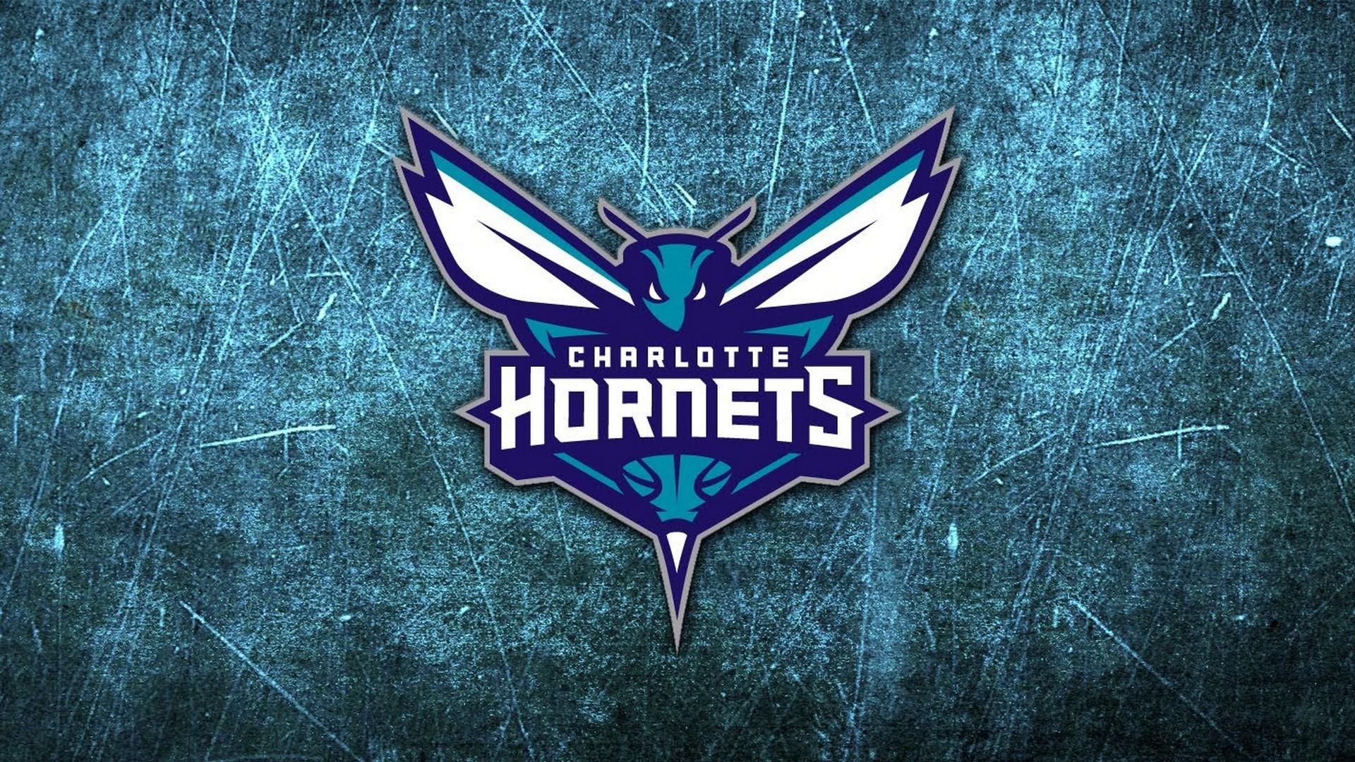 Download Charlotte Hornets And NBA Logo Wallpaper