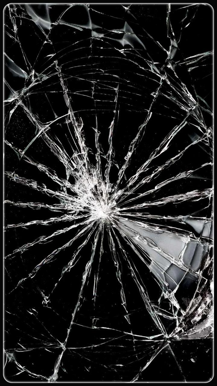 Picture Of A Cracked Screen For You