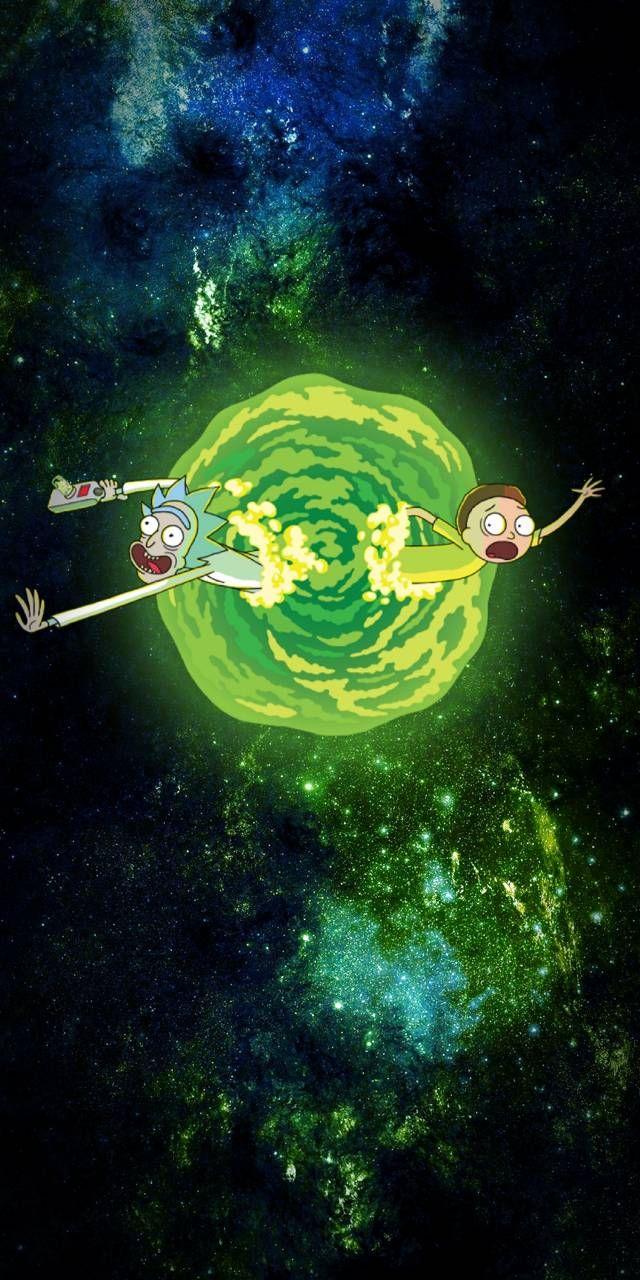 Wallpaper for phone - Rick and Morty
